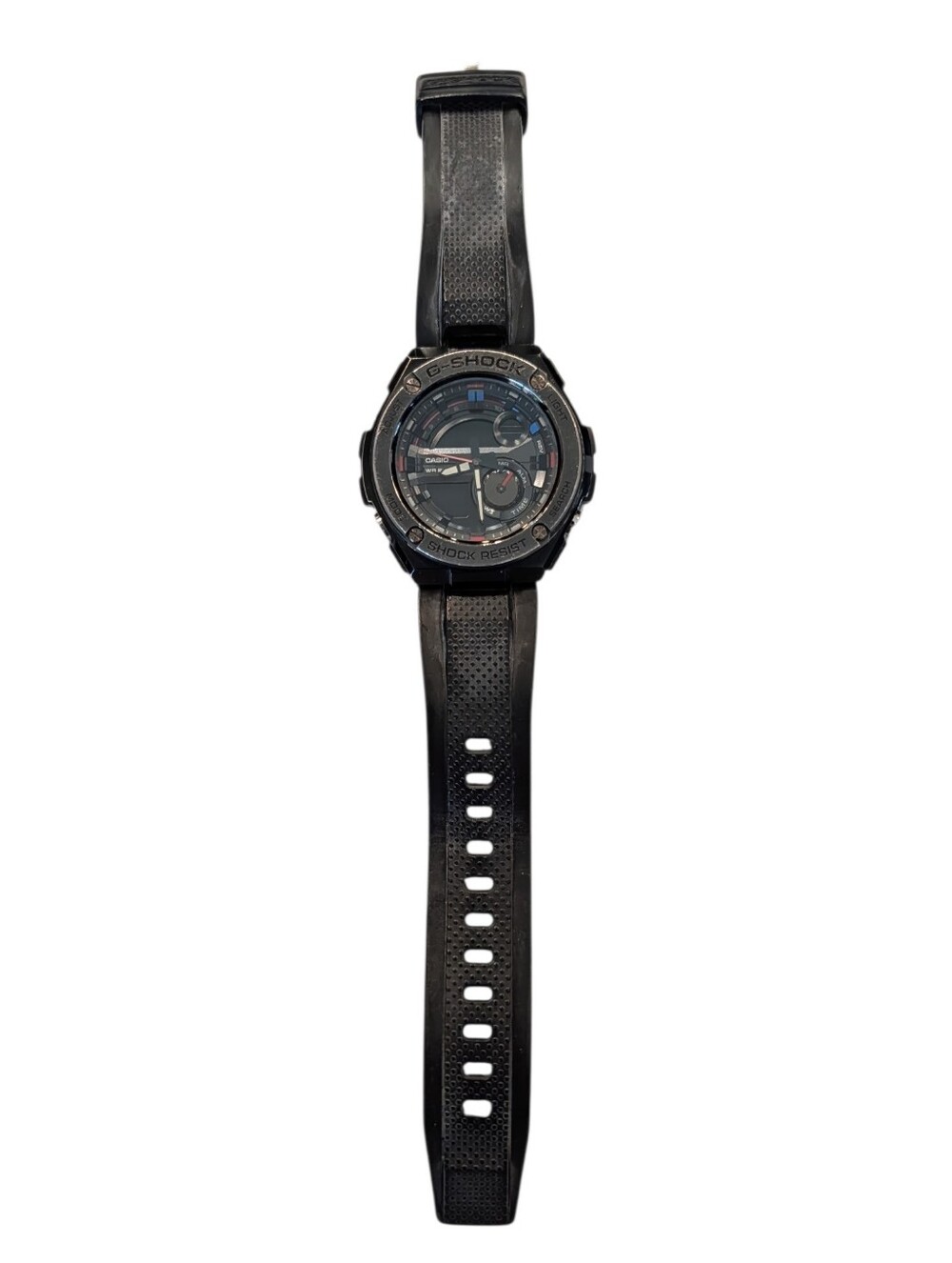 Casio G-Shock G-Steel Black Resin Anadigi Watch GST210B - Picture 4 of 9